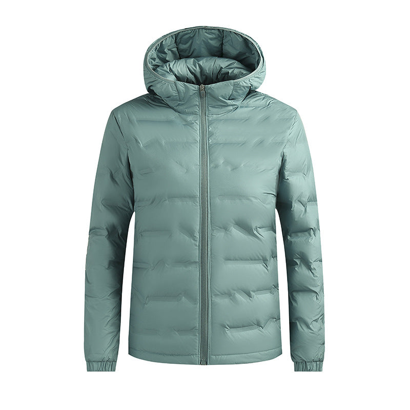 Winter-Daunenjacke mit Stehkragen für Damen