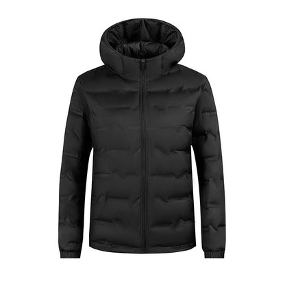 Winter-Daunenjacke mit Stehkragen für Damen